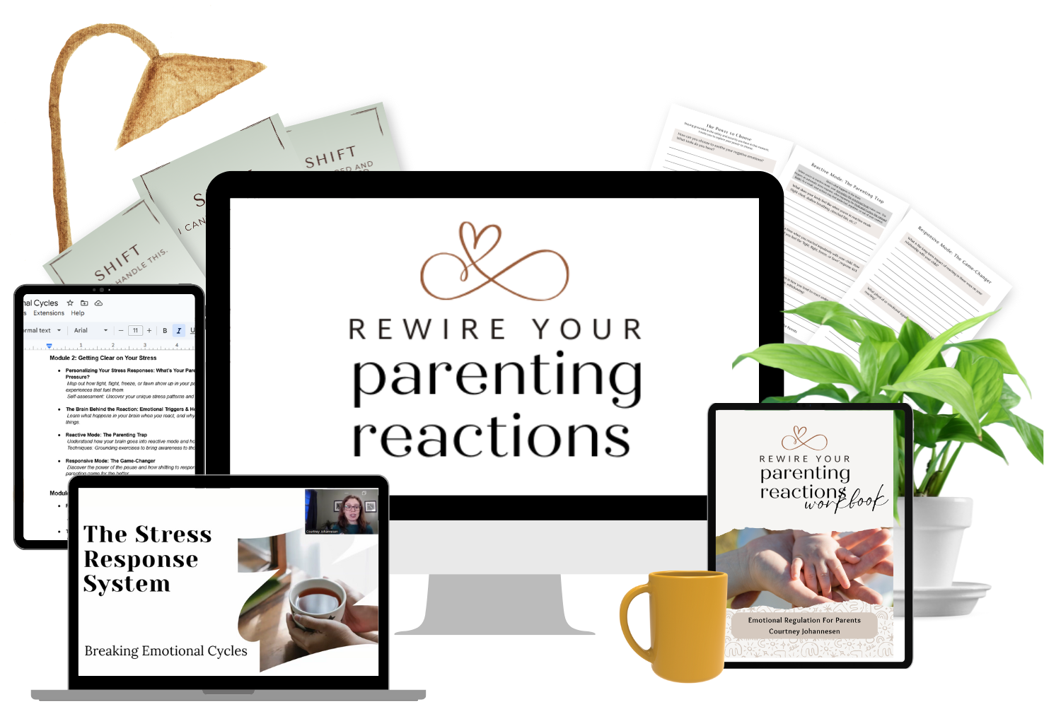 Rewire Your Parenting Reactions Mockup